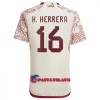 Virallinen Fanipaita Meksiko H.HERRERA 16 Vieraspelipaita MM-Kisat 2022 - Miesten